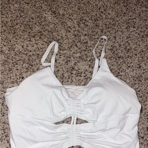 Athleta White Sports Bra